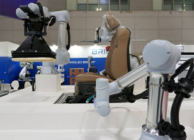 포스코그룹이 70억원을 투자한 로봇 자동화 솔루션 전문기업 브릴스(Brils)의 자동차 정밀검사 솔루션/브릴스