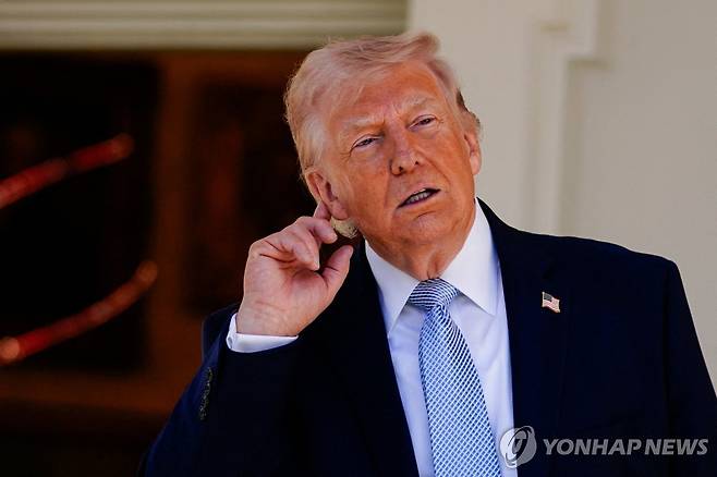 도널드 트럼프 미국 대통령 [로이터=연합뉴스. 재판매 및 DB 금지]