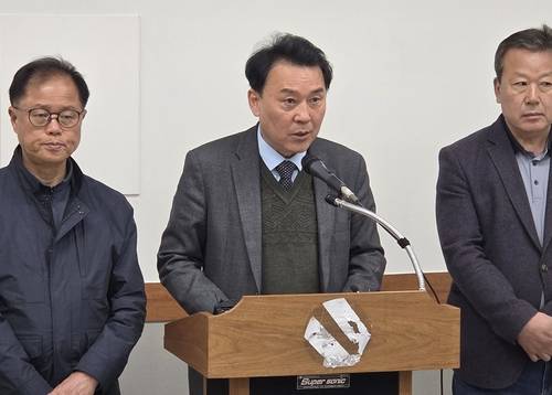 민주당 김성택 시의원  [촬영 천경환 기자]