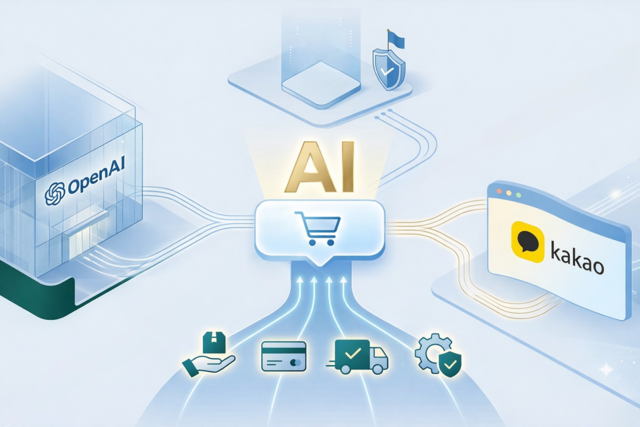 챗GPT를 통해 생성한 ‘쇼핑 AI 에이전트’ 이미지.