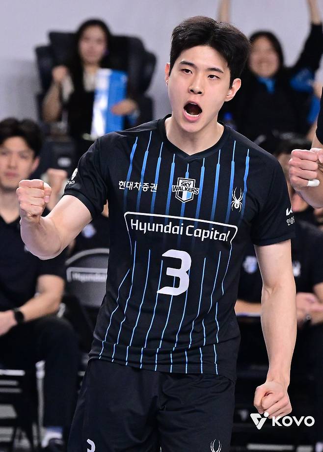 현대캐피탈 세터 황승빈. 사진 한국배구연맹