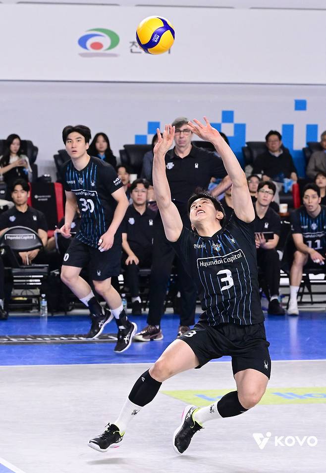 현대캐피탈 세터 황승빈. 사진 한국배구연맹
