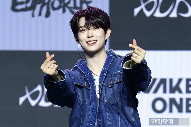 그룹 알파드라이브원 건우 /사진=변성현 한경닷컴 기자