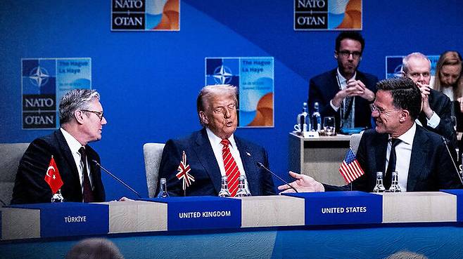 지난해 6월에 열린 나토 정상회의