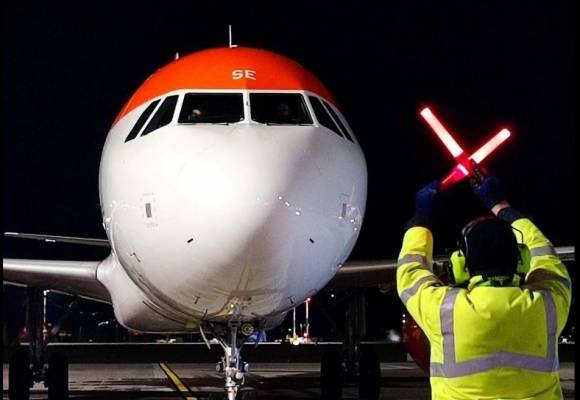 이지젯 항공기. 해당 기사와 직접적 관련 없는 자료사진. 이지젯 페이스북 캡처