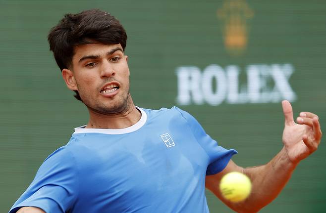 카를로스 알카라스. 몬테카를로 | EPA연합뉴스