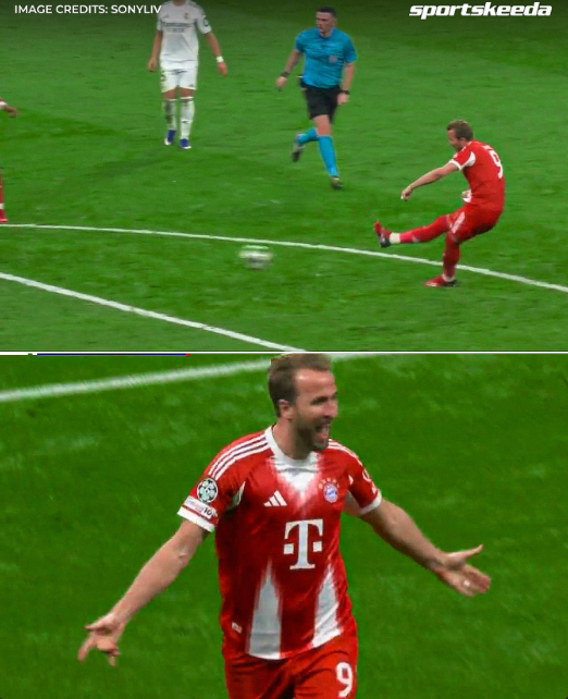 7일, 스페인 마드리드에서 열린 레알 마드리드와 바이에른 뮌헨의 챔피언스 리그 8강 1차전 축구 경기에서 바이에른의 해리 케인이 팀의 두 번째 득점을 터트렸다. 스포츠키다