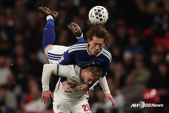 일본-잉글랜드 경기 장면. /AFPBBNews=뉴스1