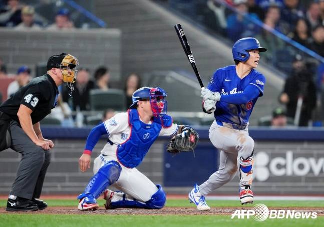 LA 다저스 김혜성(맨 오른쪽). /AFPBBNews=뉴스1