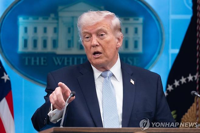 트럼프 대통령 [UPI 연합뉴스 자료사진. 재판매 및 DB 금지]