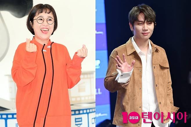 송은이(왼), 케이윌./사진=텐아시아DB