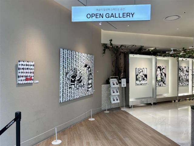 오픈갤러리 해외 기반 작가 2인전