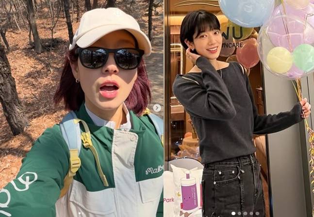 박신혜는 엄마가 된 지금도 변함없이 깜찍한 미모와 늘씬한 몸매를 유지하고 있다. 사진=박신혜 SNS 캡처