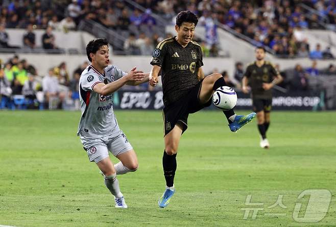 LA FC 손흥민. ⓒ AFP=뉴스1