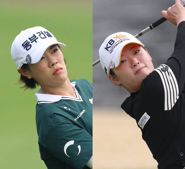 김민주, 유현조, 서교림, 노승희, 이예원, 이가영, 박현경, 임희정, 배소현, 박혜준, 고지우, 고지원, 김민솔, 이율린, 임진영 프로 등과 함께 한국여자프로골프(KLPGA) 투어 2026시즌 iM금융오픈 2026에 출전하는 박주영, 방신실 프로. 사진제공=KLPGA (사진을 무단으로 사용하지 마십시오.)