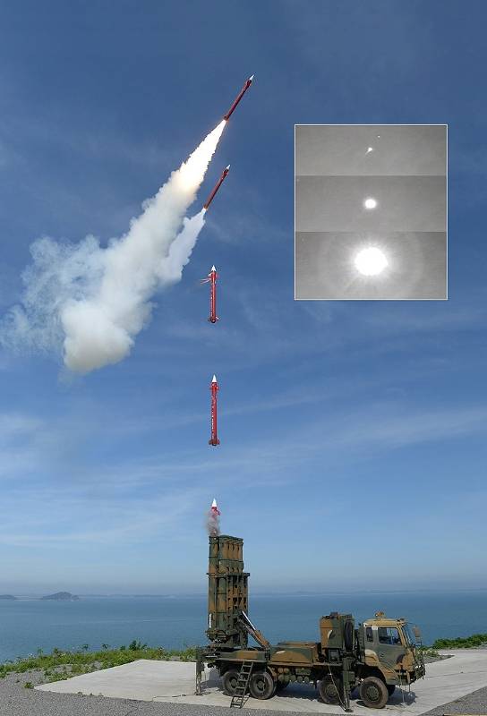 중거리 지대공 유도무기 '천궁II' 사격 이미지. [사진=LIG D&A]