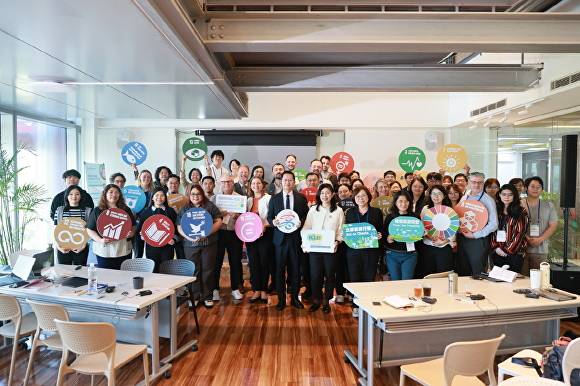 지난달 대만 가오슝에서 열린 '기후 중립과 스마트시티 실천 커뮤니티(ComP) 워크숍'. [사진=고양시]