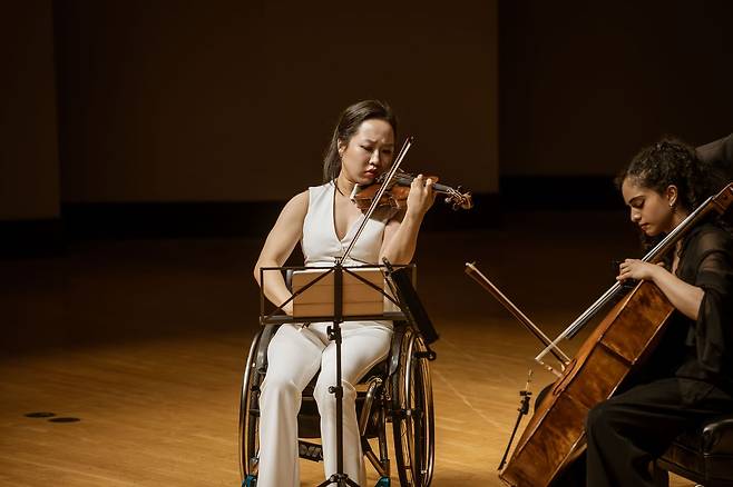 임현재가 지난해 라비니아 페스티벌에서 연주하는 장면. [본인 제공]