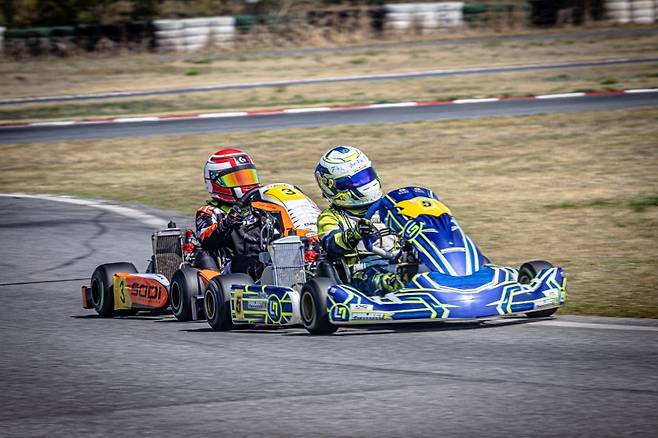 ▲ 최강현을 1점 차로 따돌리고 태극마크를 단 박도율 [대한자동차경주협회]