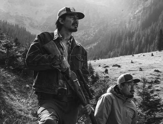 영화 '호프' 주연인 조인성(왼쪽)과 나홍진 감독. 나홍진 감독 인스타그램