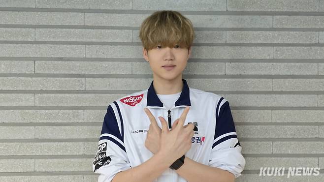 ‘윌러’ 김정현이 9일 오후 5시 서울 종로구 롤파크 LCK 아레나에서 열린 ‘2026 LCK’ 정규시즌 1라운드 한진 브리온과 경기에서 승리한 뒤 쿠키뉴스와 인터뷰하고 있다. 김영건 기자