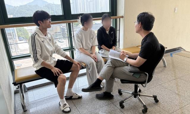 교사 멘토링 모습. 와부고 제공
