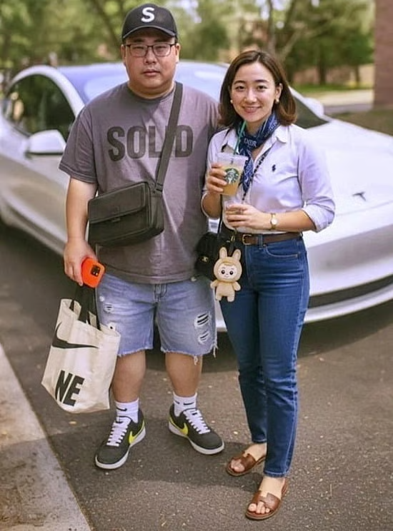 ‘영포티’ 남녀의 전형을 나타낸 인공지능(AI) 이미지. [AI 이미지 생성]