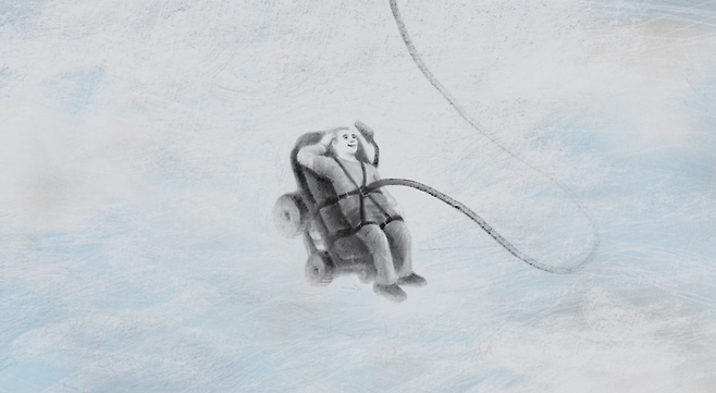 ‘주희에게’ 속 한 장면