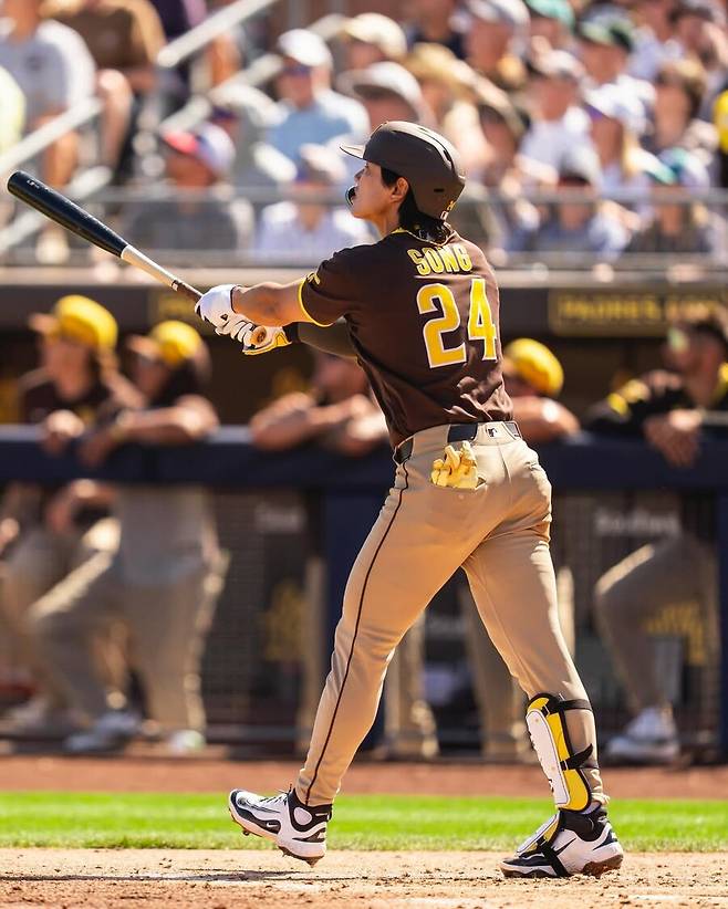 ▲ 샌디에이고는 앞으로 일주일 정도 안에 송성문에 대한 결정을 내려야 한다 ⓒ샌디에이고 파드리스