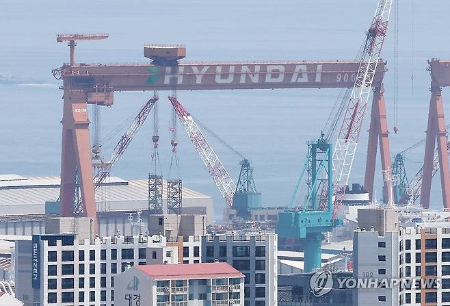 HD현대중공업 울산조선소 [연합뉴스 자료사진]