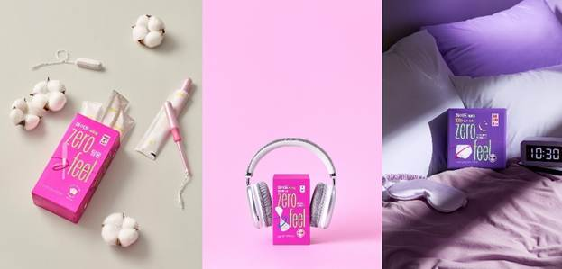 유한킴벌리의 '화이트 제로필' [사진=유한킴벌리]