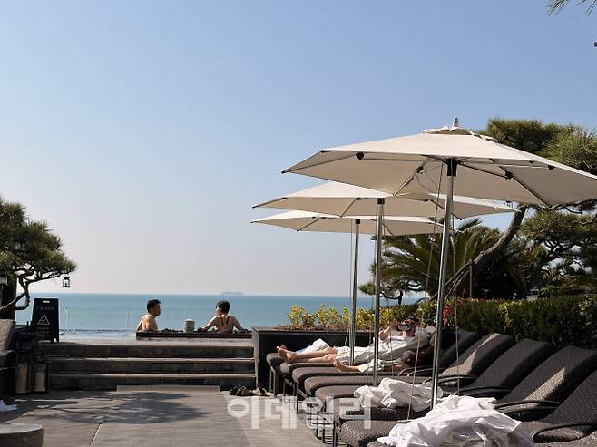 파라다이스 호텔 부산 온천 스파 ‘씨메르’ 전경 (사진=이민하 기자)