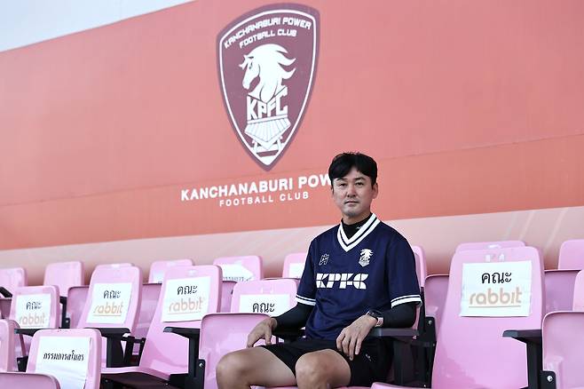 이정수 감독이 태국 1부리그 칸차나부리 FC 지휘봉을 잡았다. (디제이매니지먼트 제공)