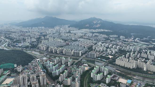 노원구 일대 아파트 단지 모습. [헤럴드경제DB]