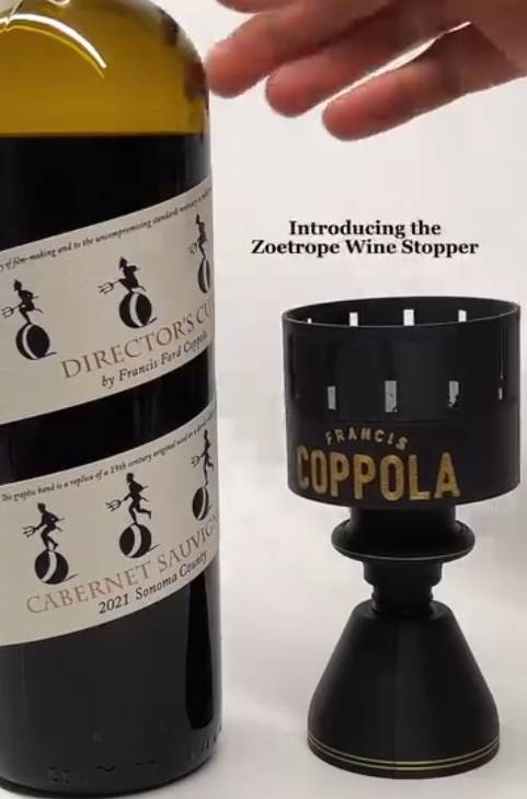 조에트로프와 레이블. 인스타그램