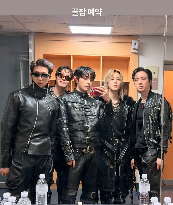 뷔 인스타그램 스토리 캡처.