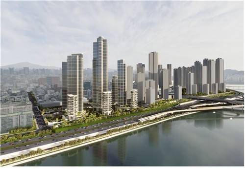 압구정5구역 정비계획 조감도 [서울시 제공. 재판매 및 DB 금지]