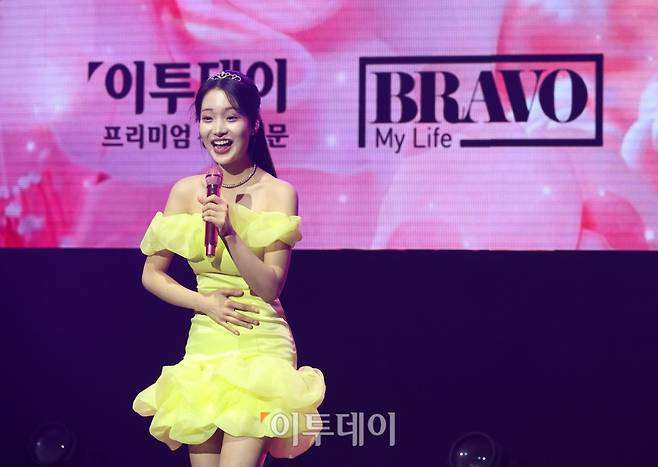 11일 서울 서대문구 연세대 100주년 콘서트홀에서 열린 비바브라보 2nd Festival에서 미스트롯3 Top7 김소연이 공연을 하고 있다. 고이란 기자 photoeran@