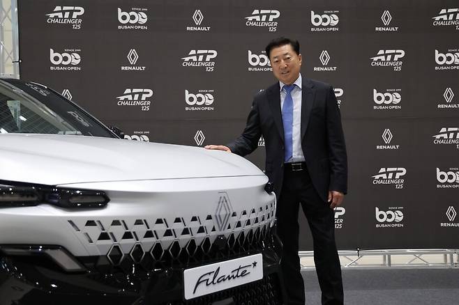 이진수 르노 부산오픈테니스대회 디렉터. 사진/박상욱 기자