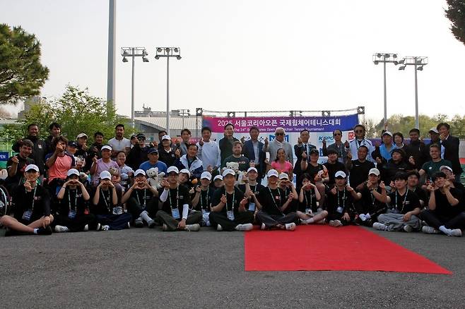 작년 서울코리아오픈 국제휠체어테니스대회. 대한장애인테니스협회