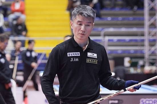 강자인은 C조 첫 경기에서 에디 멕스를 제쳤으나 이후 2연패를 당해 16강에 오르지 못했다. (사진=SOOP)