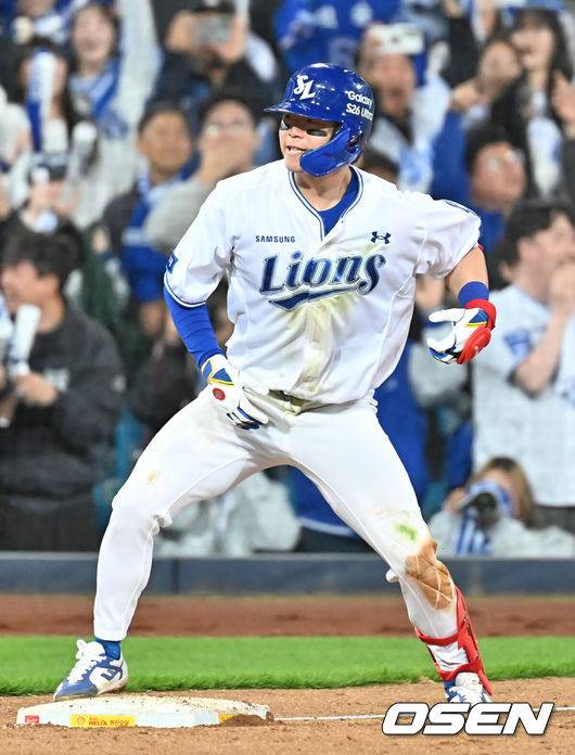 [OSEN=대구, 이석우 기자] 삼성 라이온즈 박승규 111 2026.04.10 / foto0307@osen.co.kr