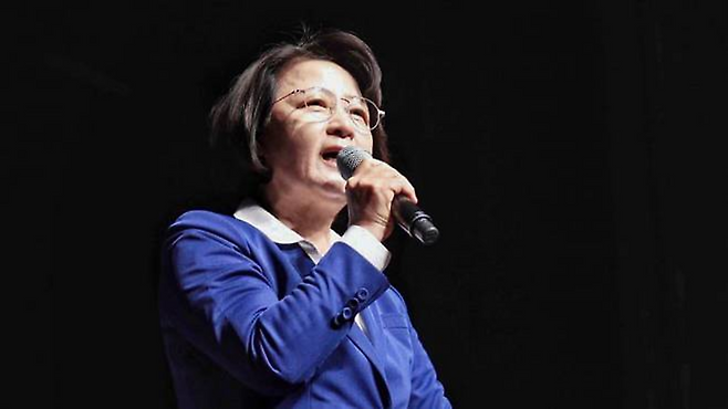 ▲ 추미애 더불어민주당 경기도지사 후보./사진제공=추미애의원실
