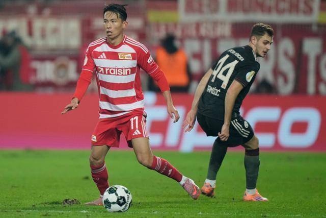 독일 분데스리가 우니온 베를린의 정우영. AP 뉴시스