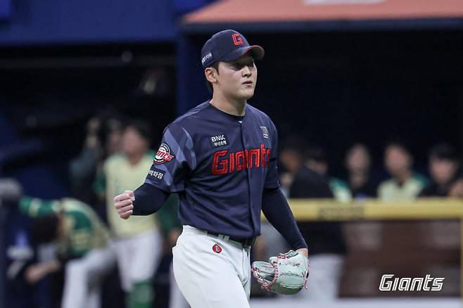 롯데 자이언츠가 7연패를 딛고 반등했다. '지키는 야구'로 4연승을 노린다. 사진=롯데 자이언츠