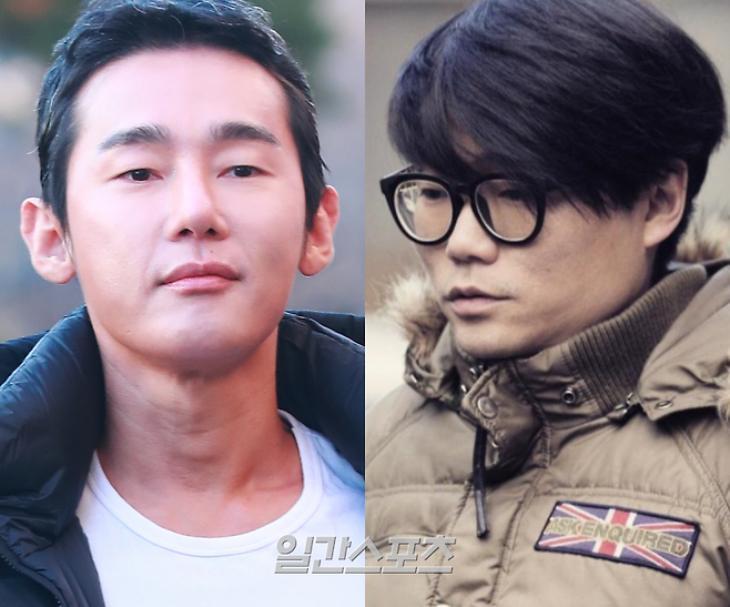 방송인 겸 작가 허지웅과 고 김창민 감독. (사진출처=IS포토, 허지웅 SNS)