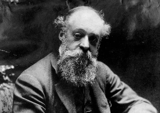 말년의 가우디 모습.