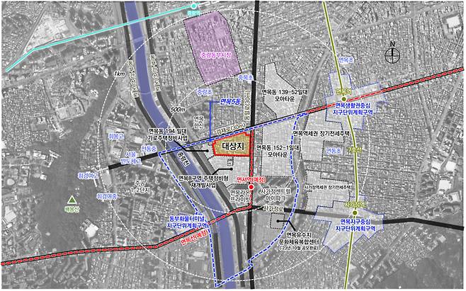 사업지 위치도/사진제공=서울시