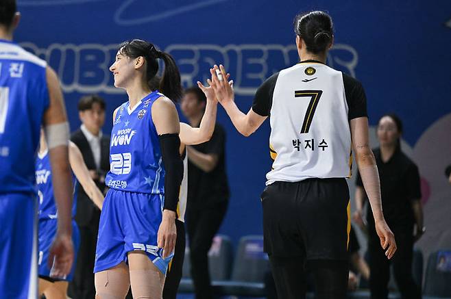 [서울=뉴시스] 여자프로농구 청주 KB국민은행의 박지수. (사진= WKBL 제공) 2026.04.12. photo@newsis.com *재판매 및 DB 금지