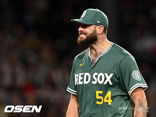 [사진] 보스턴 시절 루카스 지올리토 ⓒGettyimages(무단전재 및 재배포 금지)